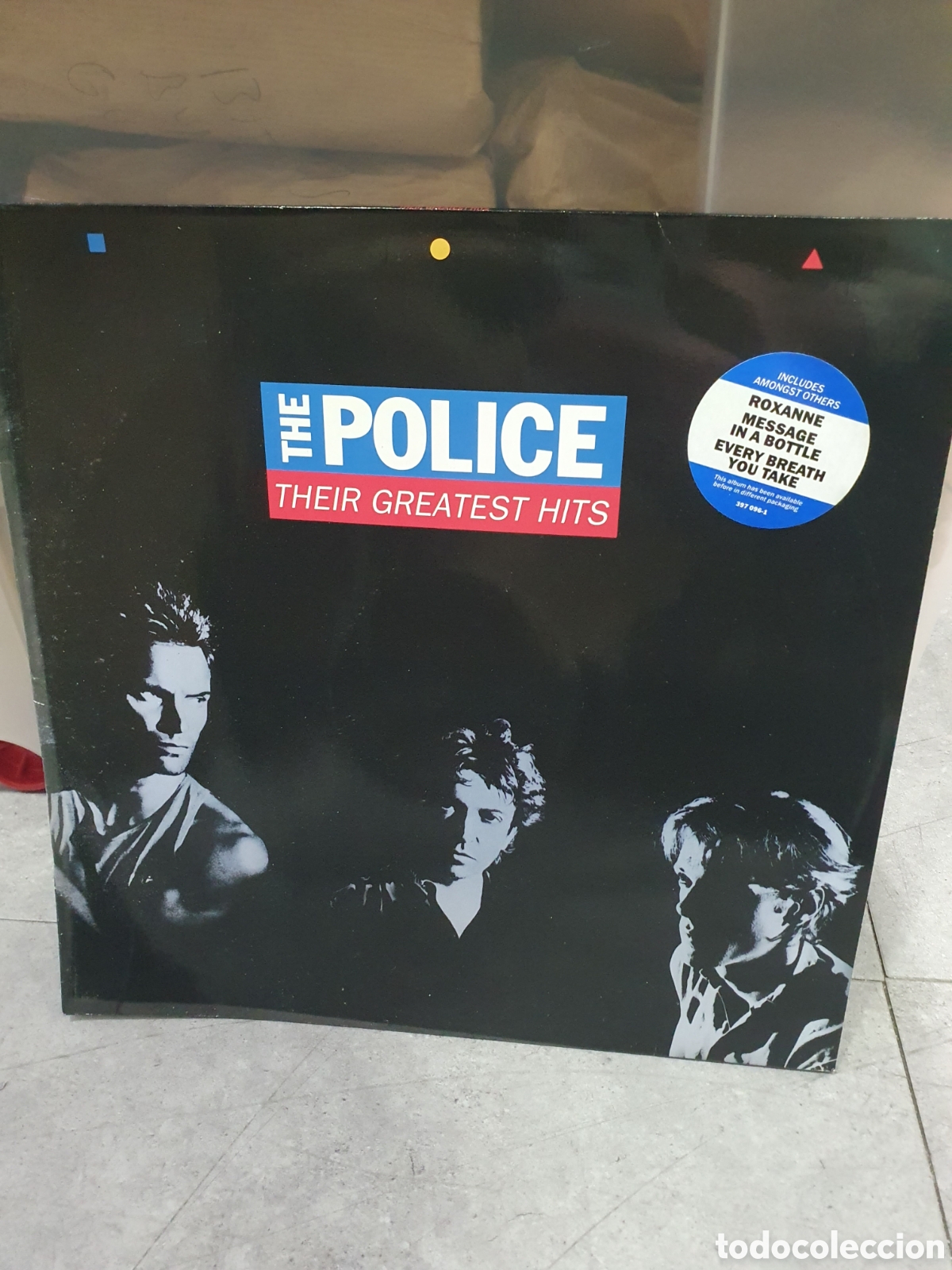 Discos de vinilo: LP. The Police. Their Greatest Hits.