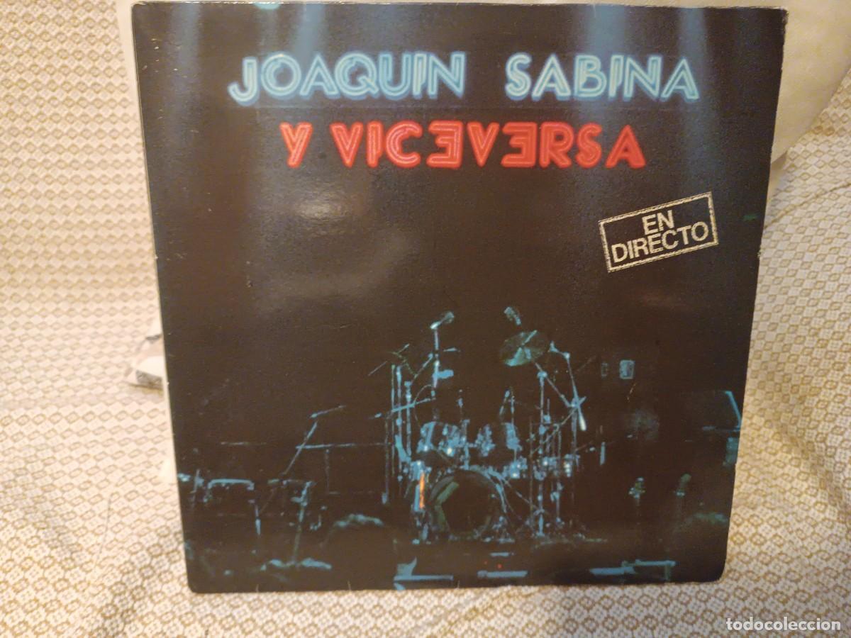 Vinyl records: Joaqu&iacute;n Sabina y Viceversa En Directo