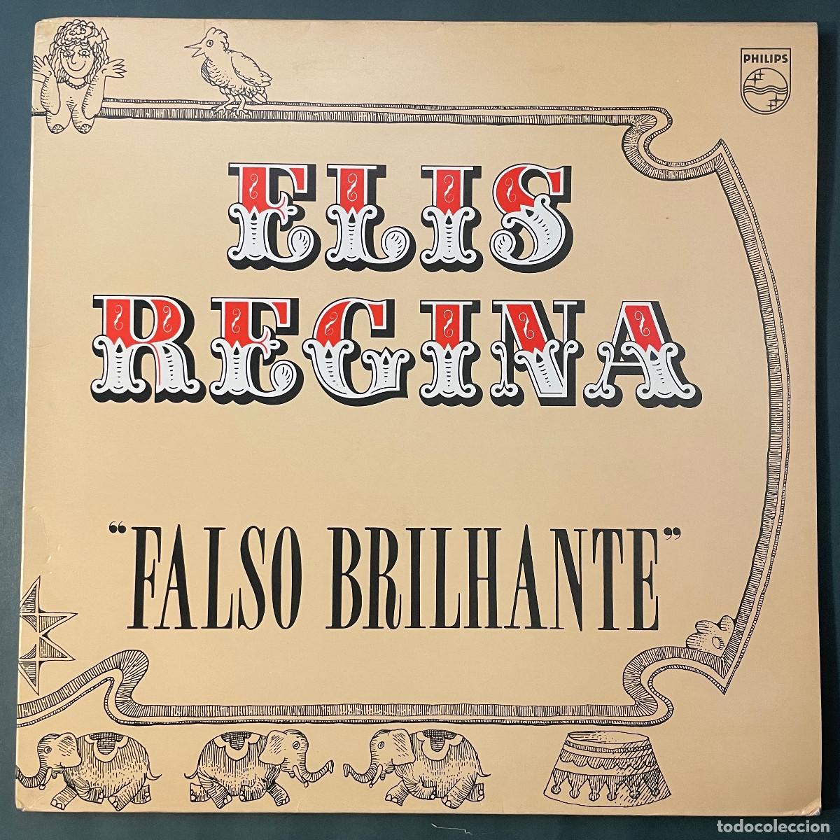 Vinyl-Schallplatten: ELIS REGINA / FALSO BRILHANTE / LP PHILIPS 1976 / BRASIL