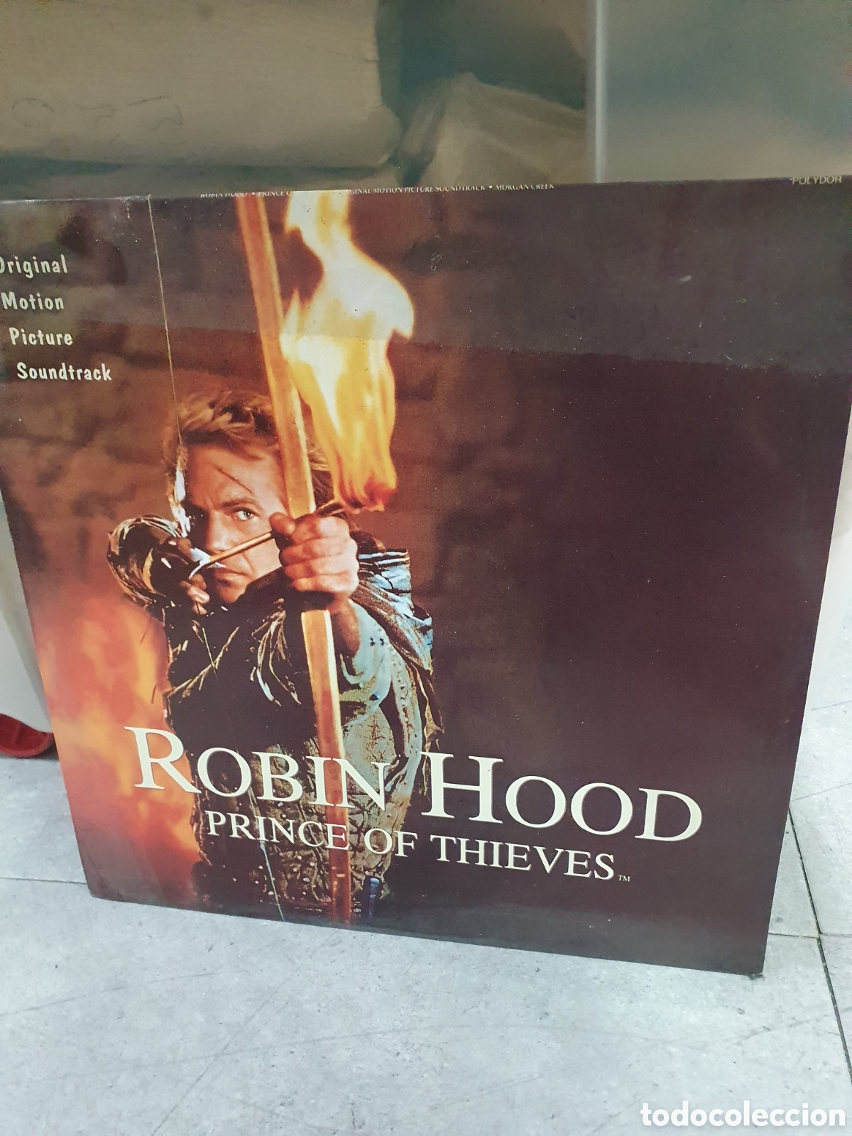 Discos de vinilo: LP. Banda sonora Robin Hood.