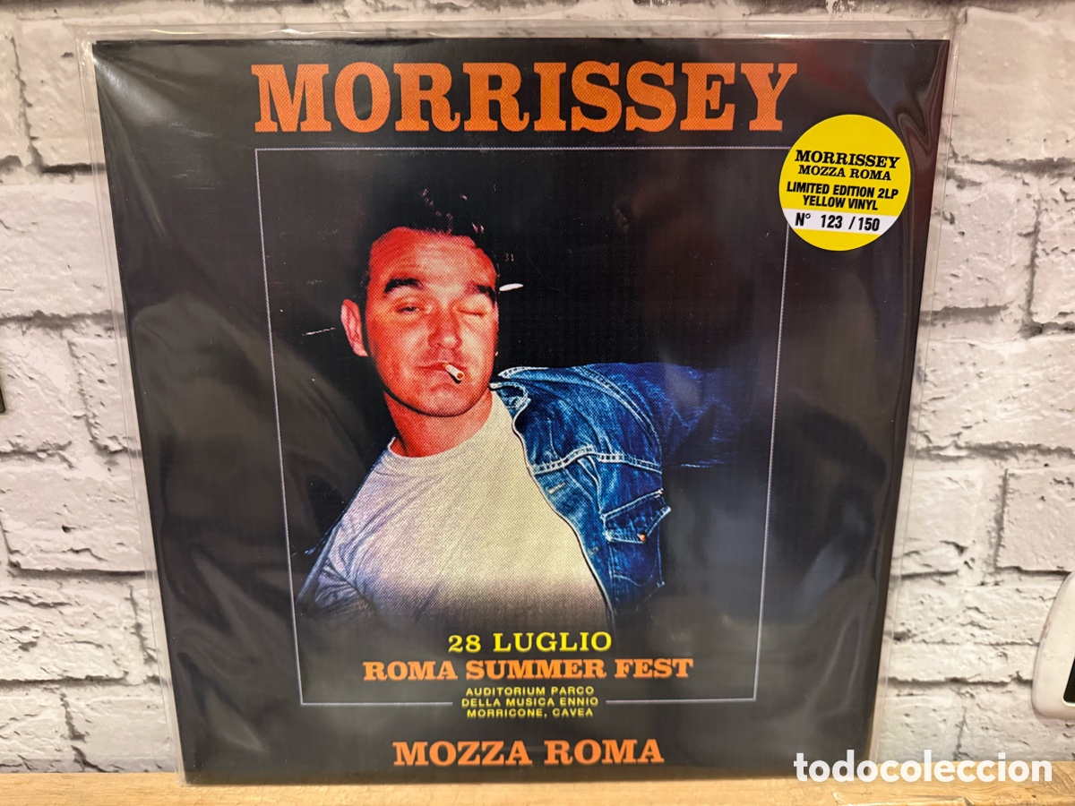 Discos de vinilo: Morrissey &ndash; Mozza Roma. Doble vinilo edicion limitada y numerada