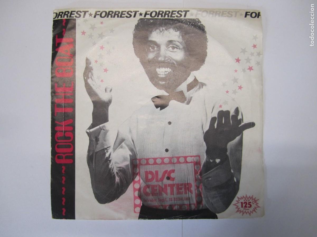 Discos de vinilo: disco vinilo single forrest rock the boat - Foto 1
