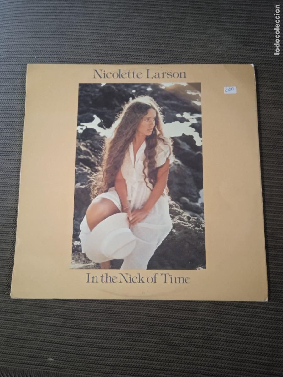Discos de vinilo: Nicolette Larson | In The Nick of time | Disco Vinilo Musica