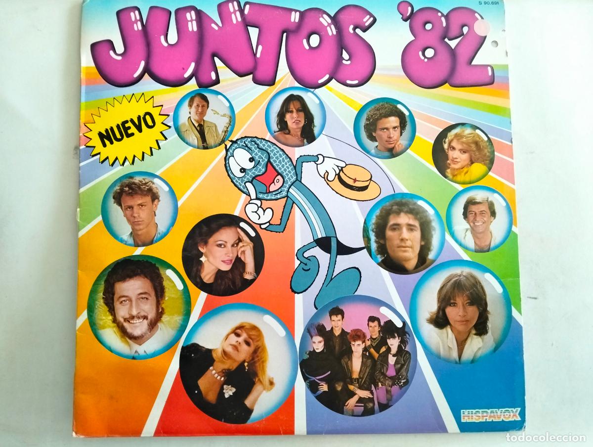Discos de vinilo: JUNTOS 82, DISCO LP, EDITADO HISPAVOX , A&Ntilde;O 1982