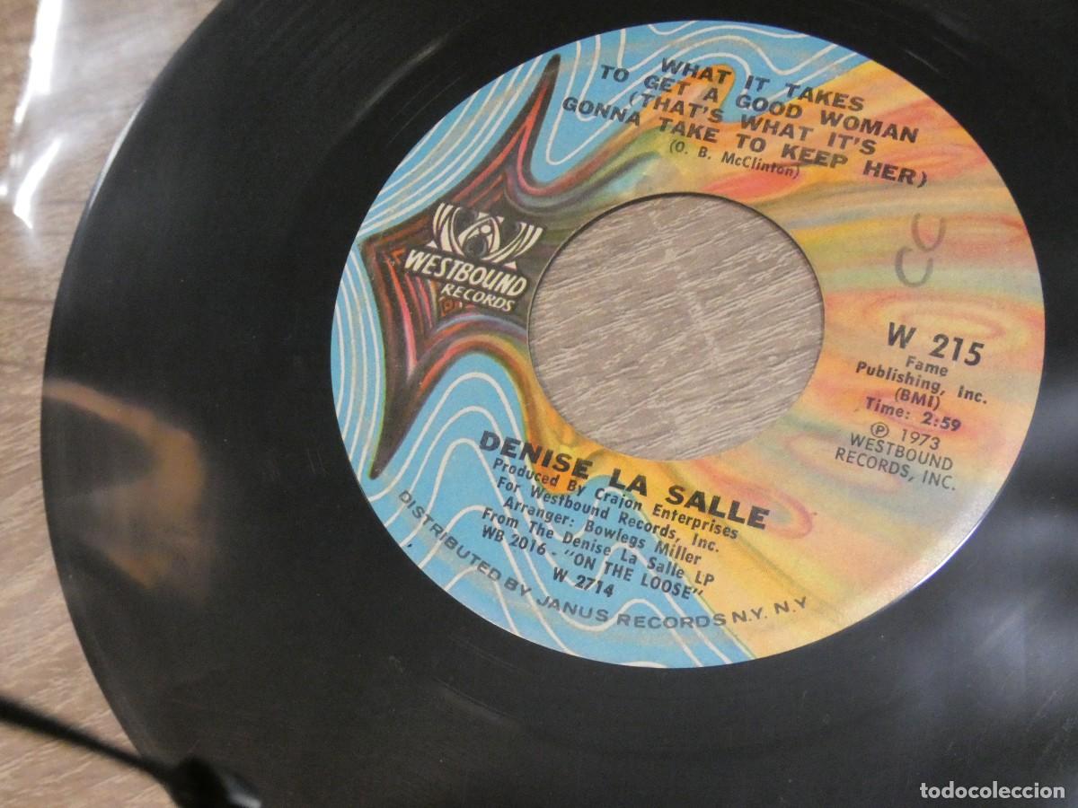 Disques de vinyle: ARKANSAS1980 PACC703 VINILO 7 PULGADAS USA BASTANTE USADO REPRODUCIBLE DENISE LA SALLE