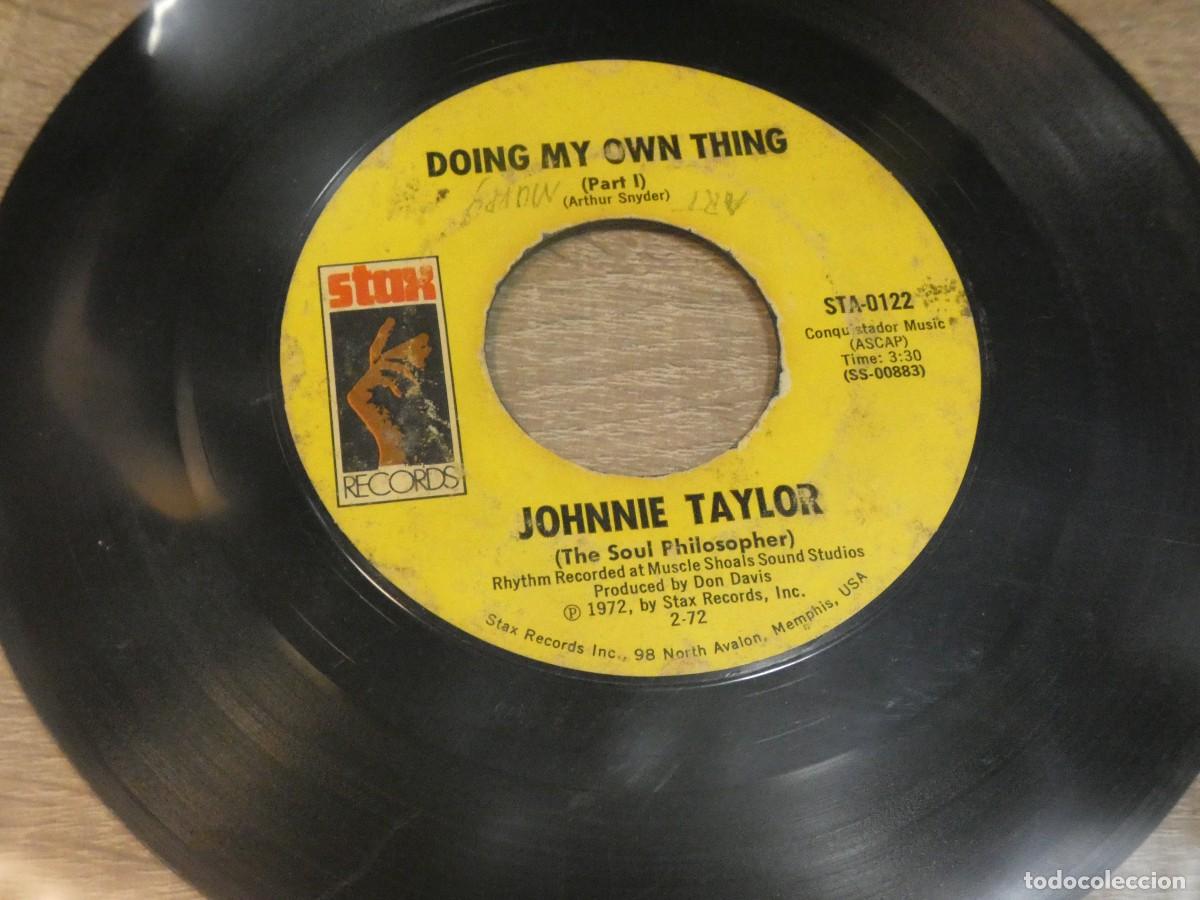 Dischi in vinile: ARKANSAS1980 PACC703 VINILO 7 PULGADAS USA BASTANTE USADO REPRODUCIBLE JOHNNIE TAYLOR