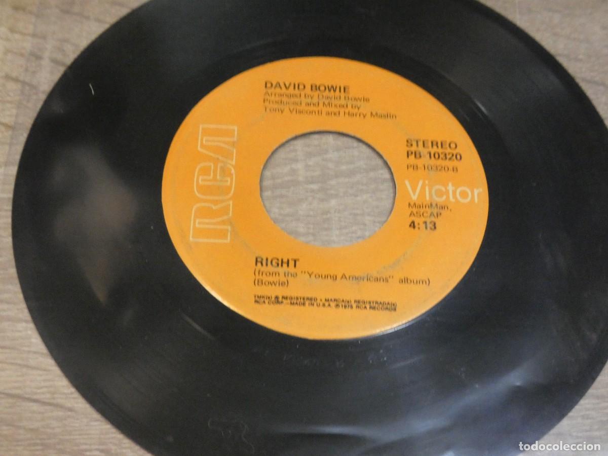 Disques de vinyle: ARKANSAS1980 PACC703 VINILO 7 PULGADAS USA BASTANTE USADO REPRODUCIBLE DAVID BOWIE