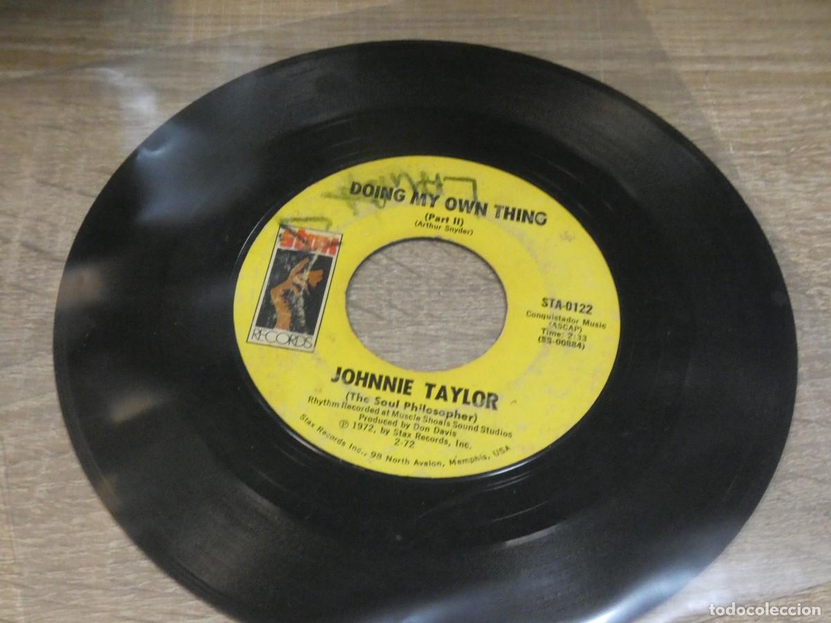 Discos de vinilo: ARKANSAS1980 PACC703 VINILO 7 PULGADAS USA BASTANTE USADO REPRODUCIBLE JOHNNIE TAYLOR