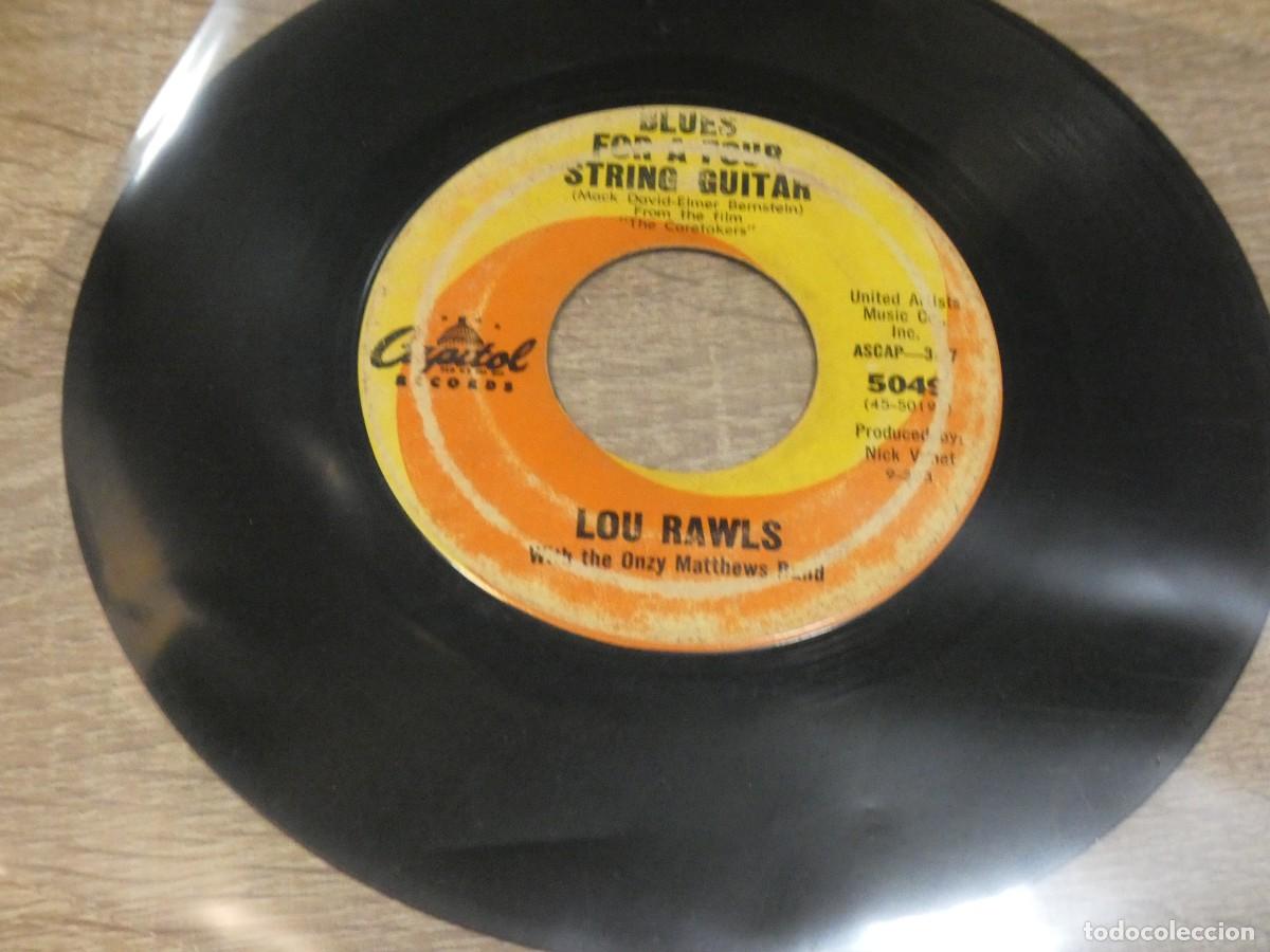 Discos de vinil: ARKANSAS1980 PACC703 VINILO 7 PULGADAS USA BASTANTE USADO REPRODUCIBLE LOU RAWLS