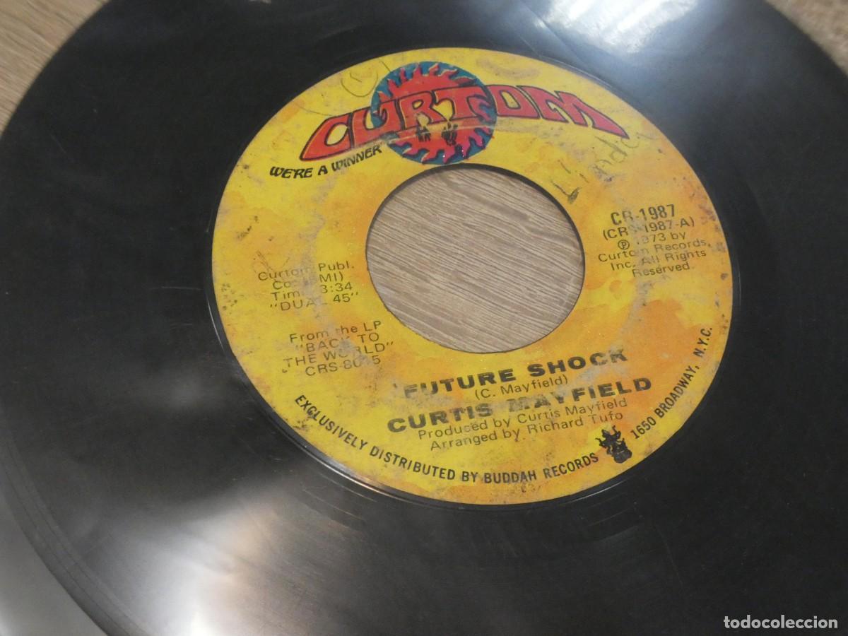 Discos de vinilo: ARKANSAS1980 PACC703 VINILO 7 PULGADAS USA BASTANTE USADO REPRODUCIBLE CURTIS MAYFIELD