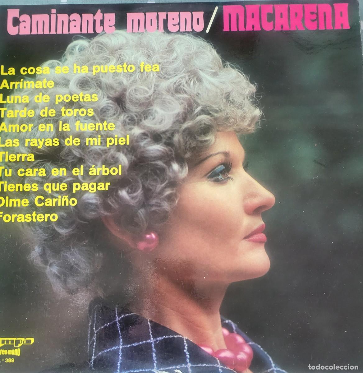 Discos de vinilo: Macarena Lp sello Olympo editado en Espa&ntilde;a a&ntilde;o 1976...