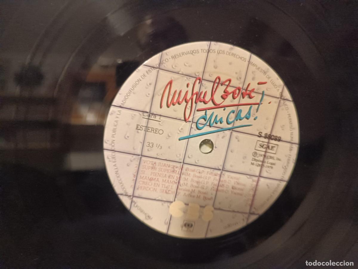 Discos de vinilo: Miguel Bos&eacute; Chicas .......... - Foto 3