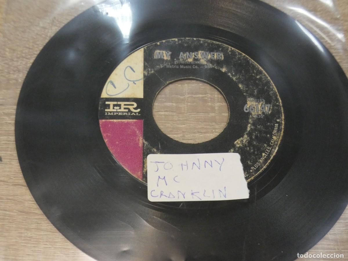 Discos de vinil: ARKANSAS1980 PACC703 VINILO 7 PULGADAS USA BASTANTE USADO REPRODUCIBLE JOHNNY MC CRANKLIN