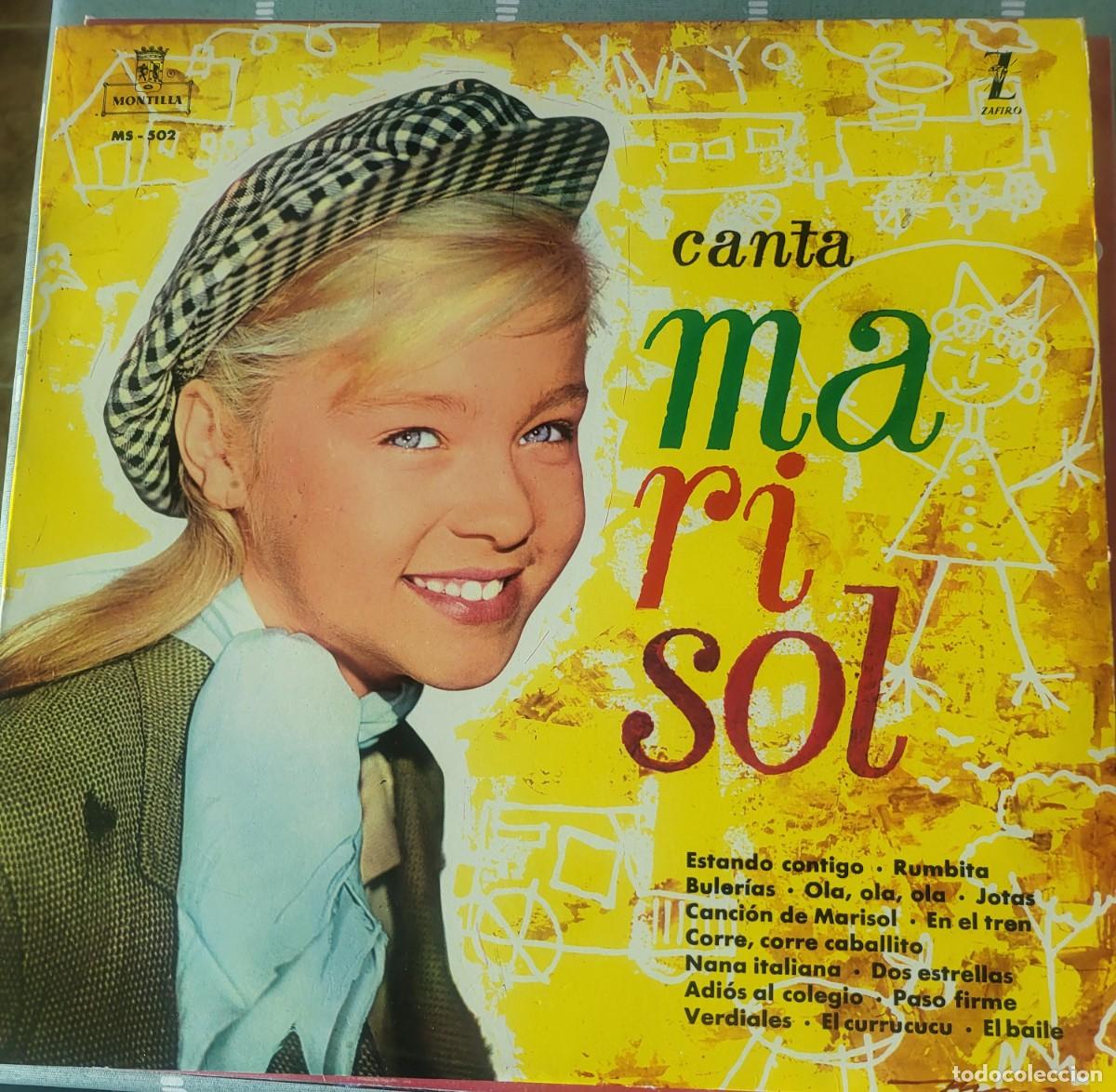 Vinyl-Schallplatten: Marisol Lp [Reediccion] sello Zafiro editado en Espa&ntilde;a...del film Un rayo de luz.