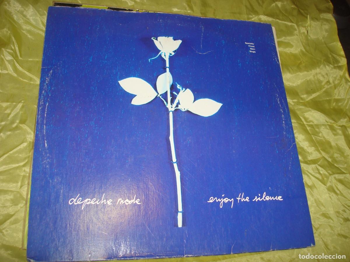 Discos de vinilo: DEPECHE MODE. ENJOY THE SILENCE. MAXI-SINGLE. SIRE, 1990. USA(#)
