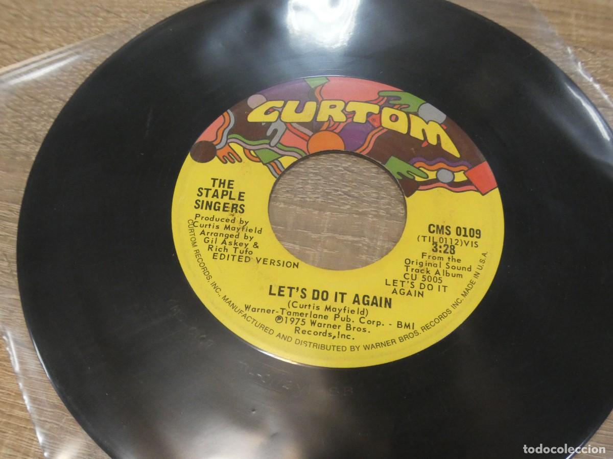 Discos de vinilo: ARKANSAS1980 PACC703 VINILO 7 PULGADAS USA BASTANTE USADO REPRODUCIBLE THE STAPLES SINGERS