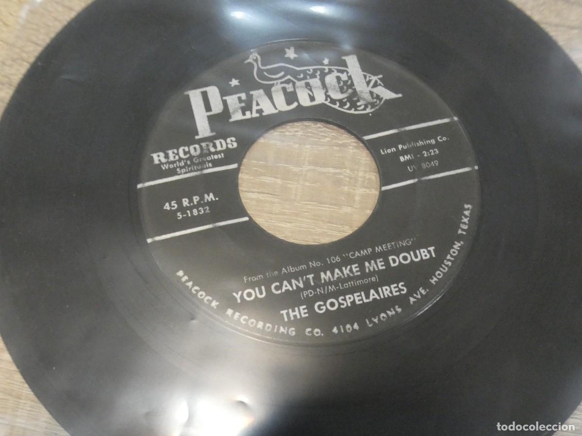 Discos de vinilo: ARKANSAS1980 PACC703 VINILO 7 PULGADAS USA BASTANTE USADO REPRODUCIBLE THE GOSPELAIRES