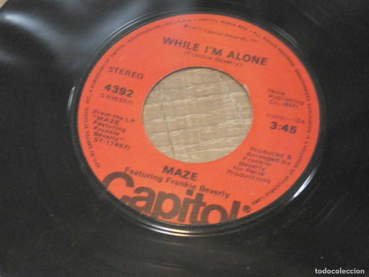 Discos de vinilo: ARKANSAS1980 PACC703 VINILO 7 PULGADAS USA BASTANTE USADO REPRODUCIBLE MAZE & FRANKIE BEVERLY
