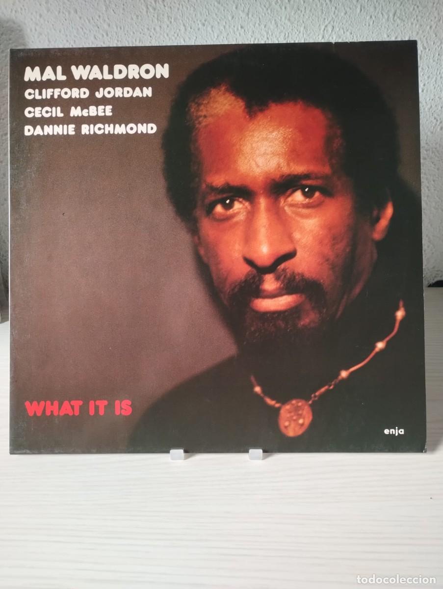 Discos de vinilo: MAL WALDRON What It Is ( Enja Records 4010, Alemania 1981)