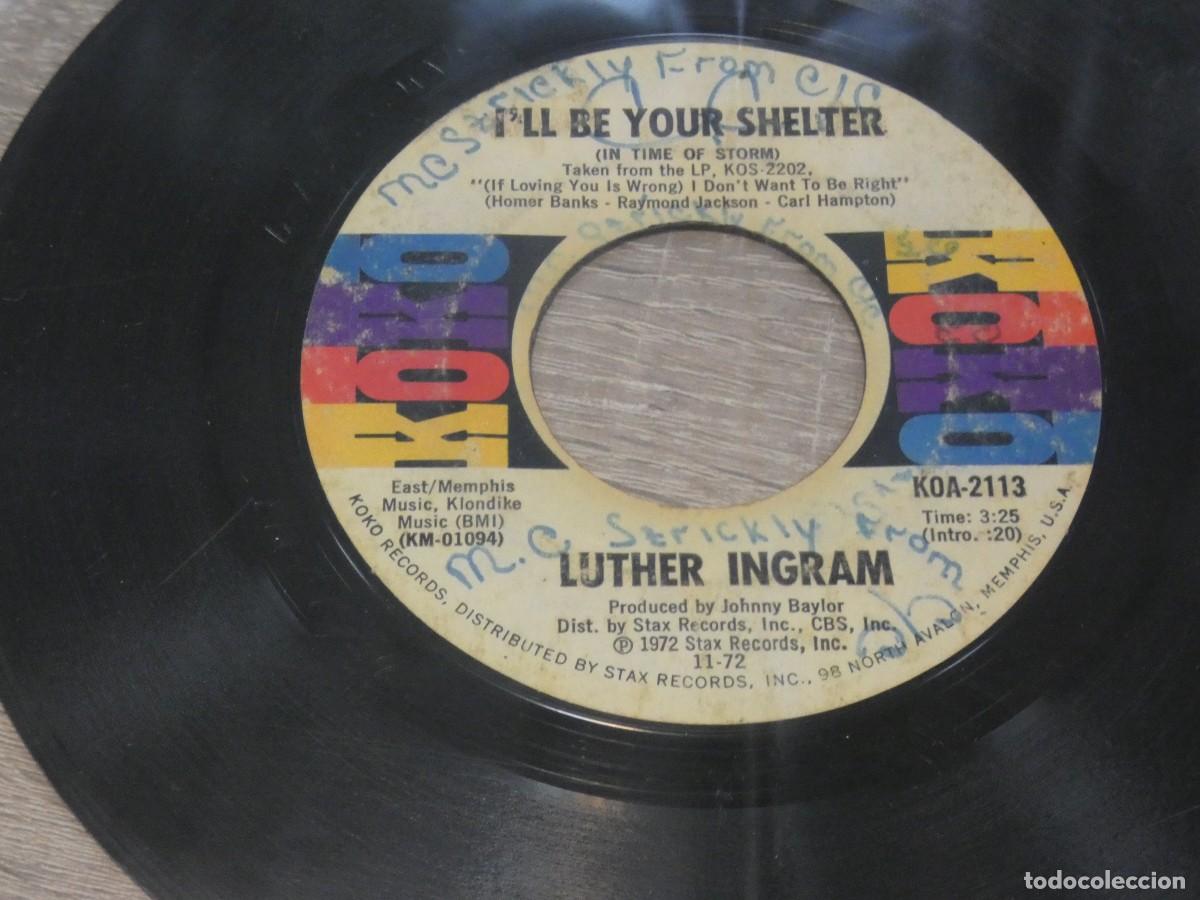 Discos de vinilo: ARKANSAS1980 PACC703 VINILO 7 PULGADAS USA BASTANTE USADO REPRODUCIBLE LUTHER INGRAM