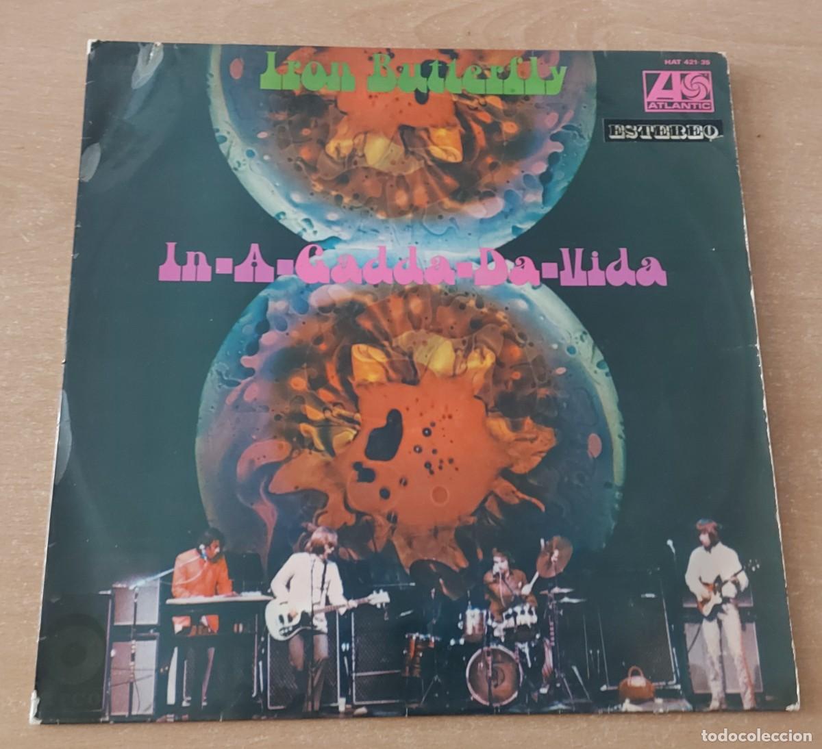 Discos de vinilo: Lp Iron Butterfly In A Gadda Da Vida Atlantic HATS 421-35 a&ntilde;o 1969 Espa&ntilde;a