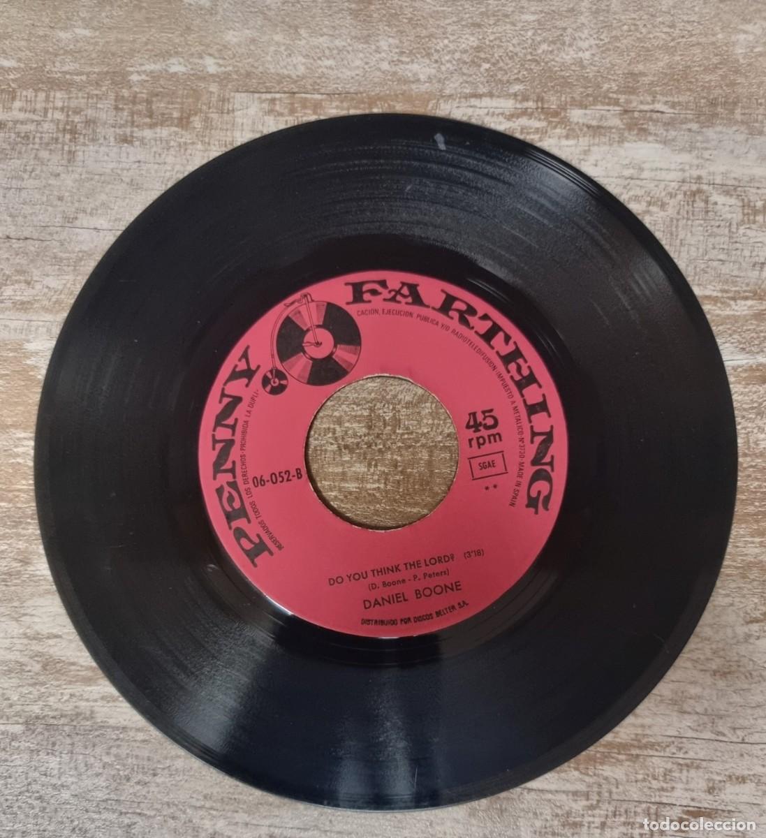 Discos de vinilo: DANIEL BOONE- SKYDIVER/DO YOU THINK THE LORD? - 1973