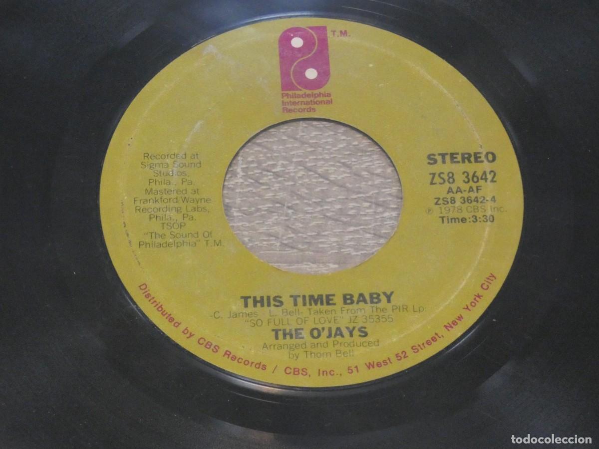 Discos de vinilo: ARKANSAS1980 PACC703 VINILO 7 PULGADAS USA BASTANTE USADO REPRODUCIBLE THE O'JAYS