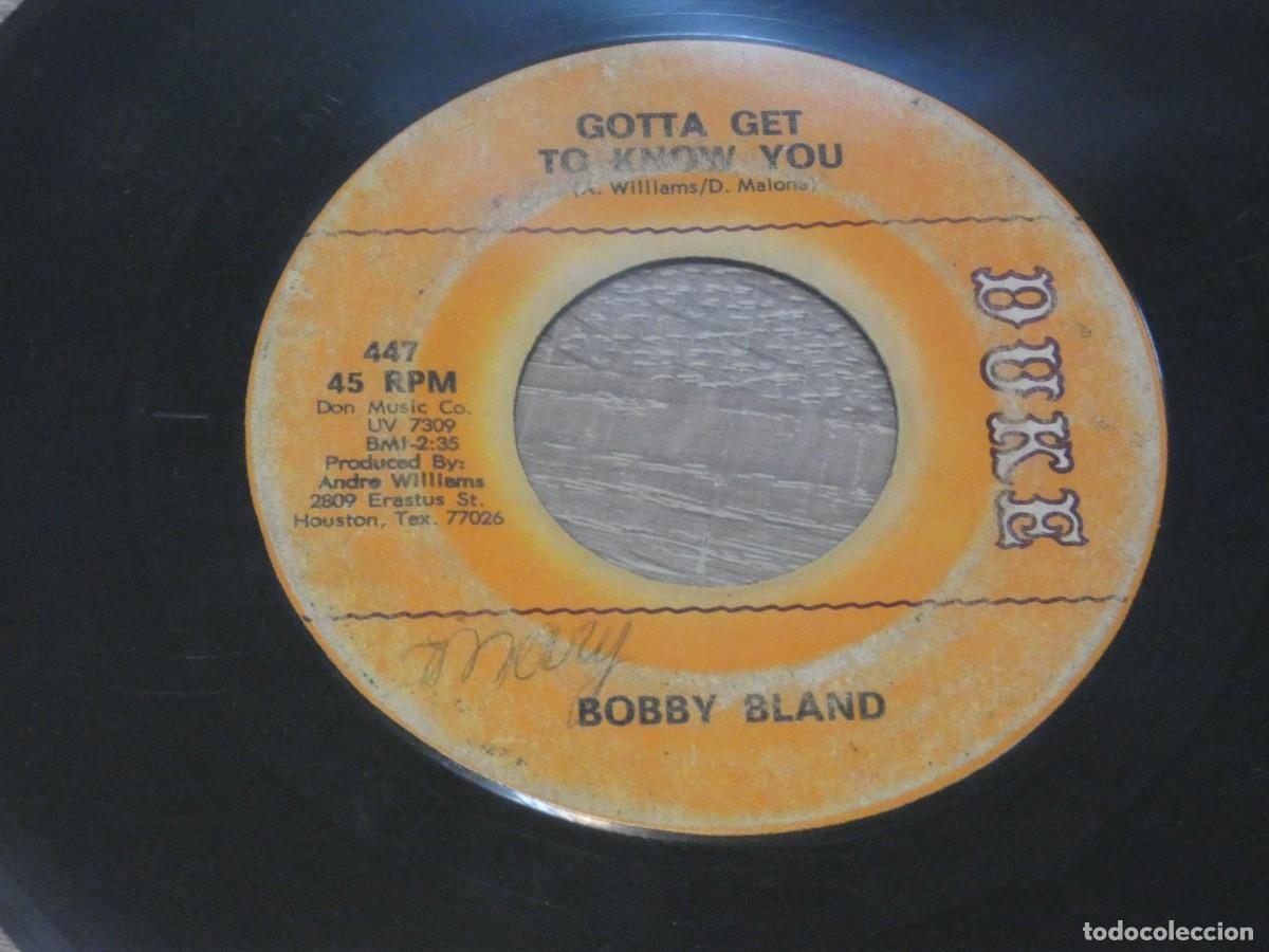 Discos de vinilo: ARKANSAS1980 PACC703 VINILO 7 PULGADAS USA BASTANTE USADO REPRODUCIBLE BOBBY BLAND