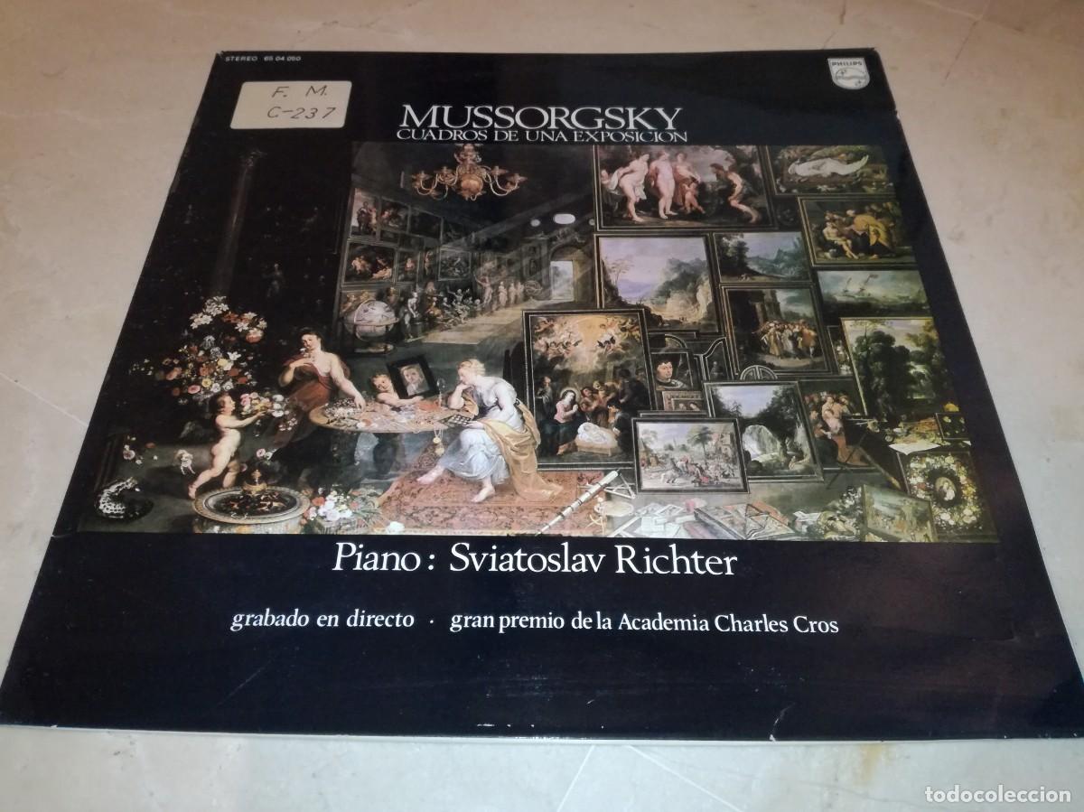 Discos de vinilo: MUSSORGSKY-CUADROS DE UNA EXPOSICION-ORIGINAL ESPA&Ntilde;OL 1971