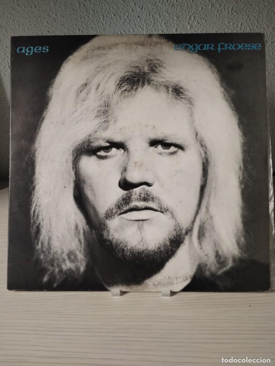 Discos de vinilo: EDGAR FROESE Ages (Virgin 25 756 XD, Espa&ntilde;a 1978)