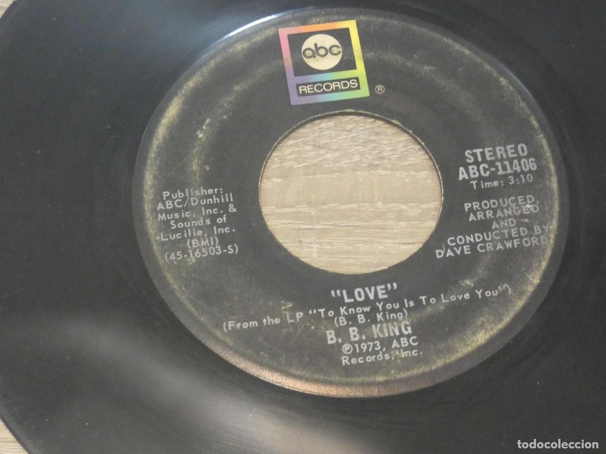 Discos de vinilo: ARKANSAS1980 PACC703 VINILO 7 PULGADAS USA BASTANTE USADO REPRODUCIBLE B.B. KING