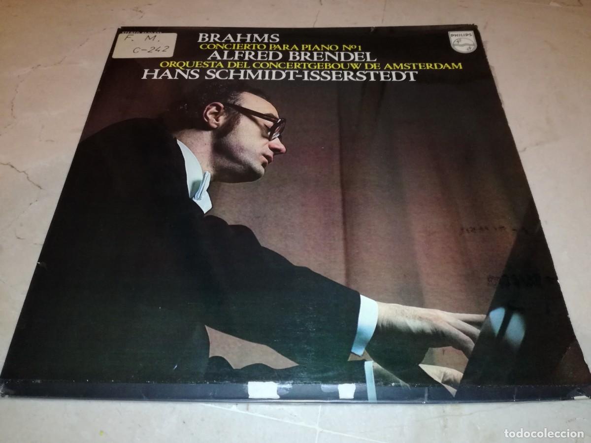 Discos de vinilo: BRAHMS-CONCIERTO PARA PIANO N&ordm; 1-ORIGINAL ESPA&Ntilde;OL 1974
