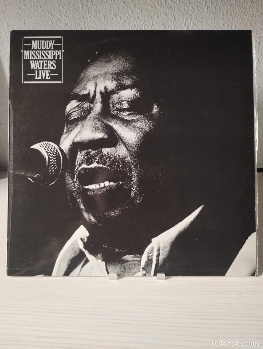 Discos de vinilo: MUDDY WATERS Live (Epic SKY 83422, Espa&ntilde;a 1979)