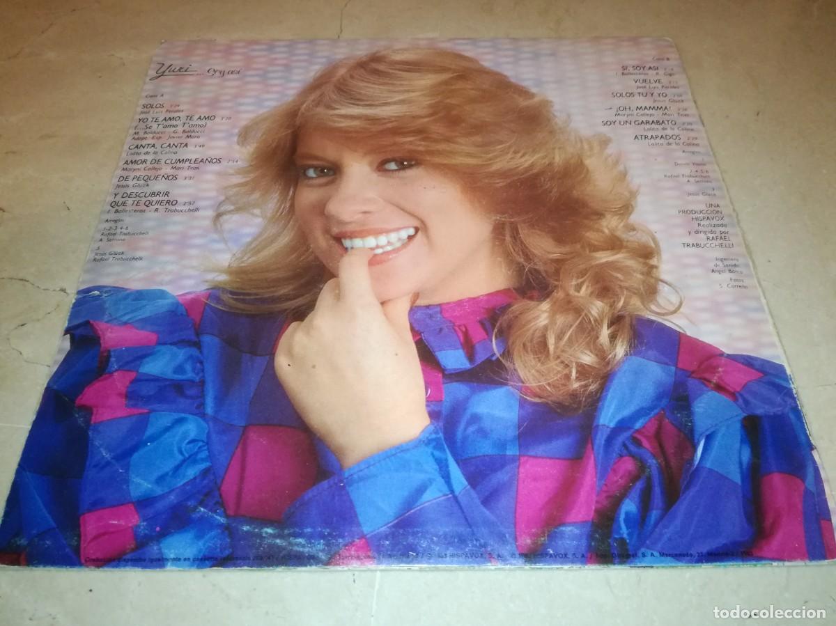 Discos de vinilo: YURI-... SOY ASI-ORIGINAL 1983 - Foto 2