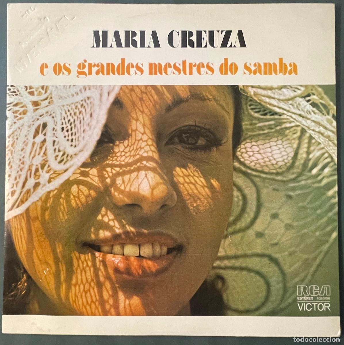 Vinyl records: MARIA CREUZA / E OS GRANDES MESTRES DO SAMBA / LP RCA 1975 / BRASIL