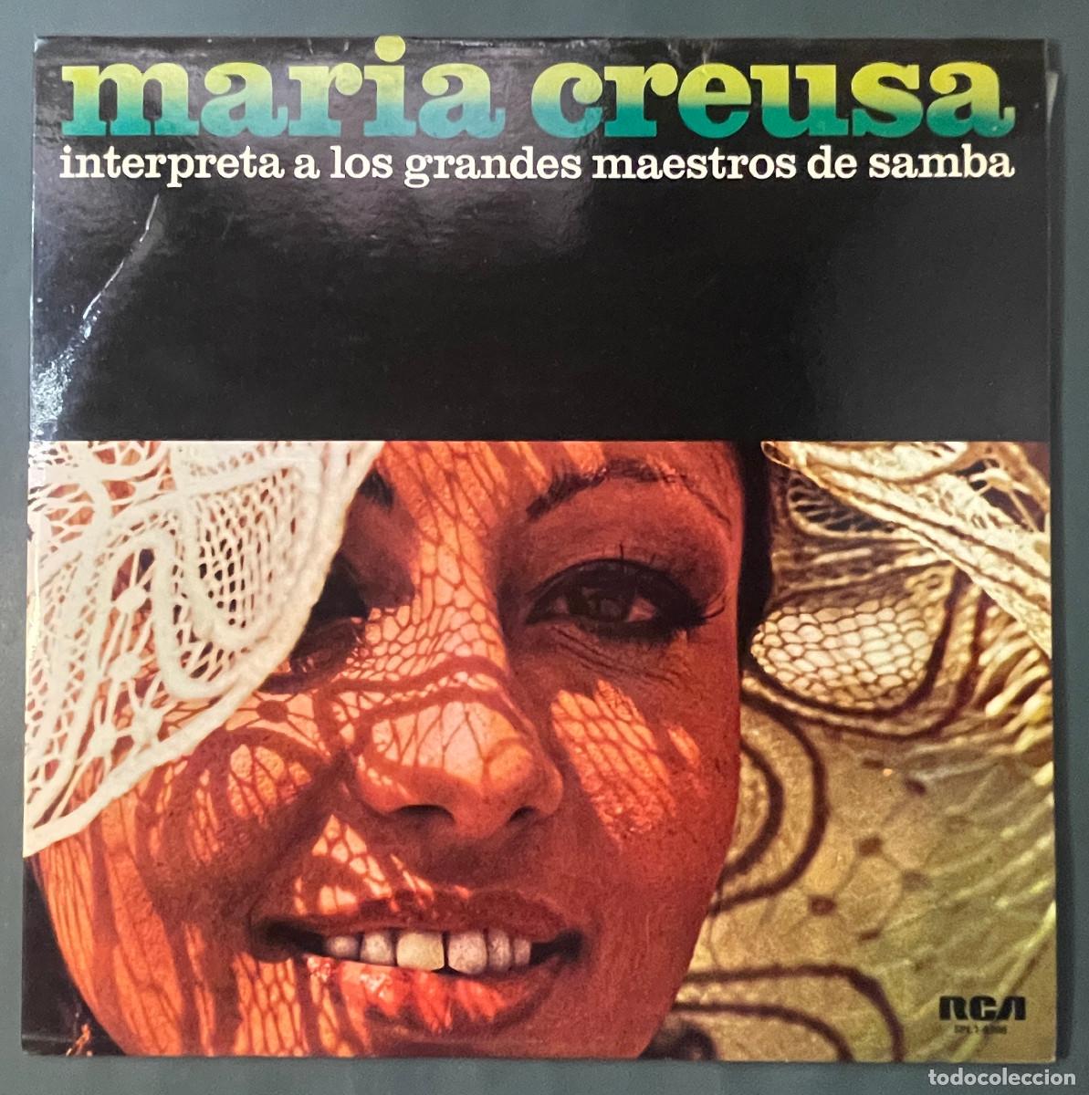 Discos de vinilo: MARIA CREUSA / INTERPRETA A LOS GRANDES MAESTROS DE SAMBA / LP(PROMO) RCA 1976 / ESPA&Ntilde;A