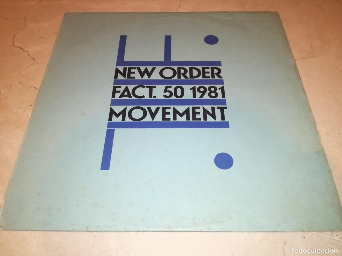 Discos de vinilo: NEW ORDER-MOVEMENT-ORIGINAL ESPA&Ntilde;OL 1982-VINILO EN MUY BUEN ESTADO