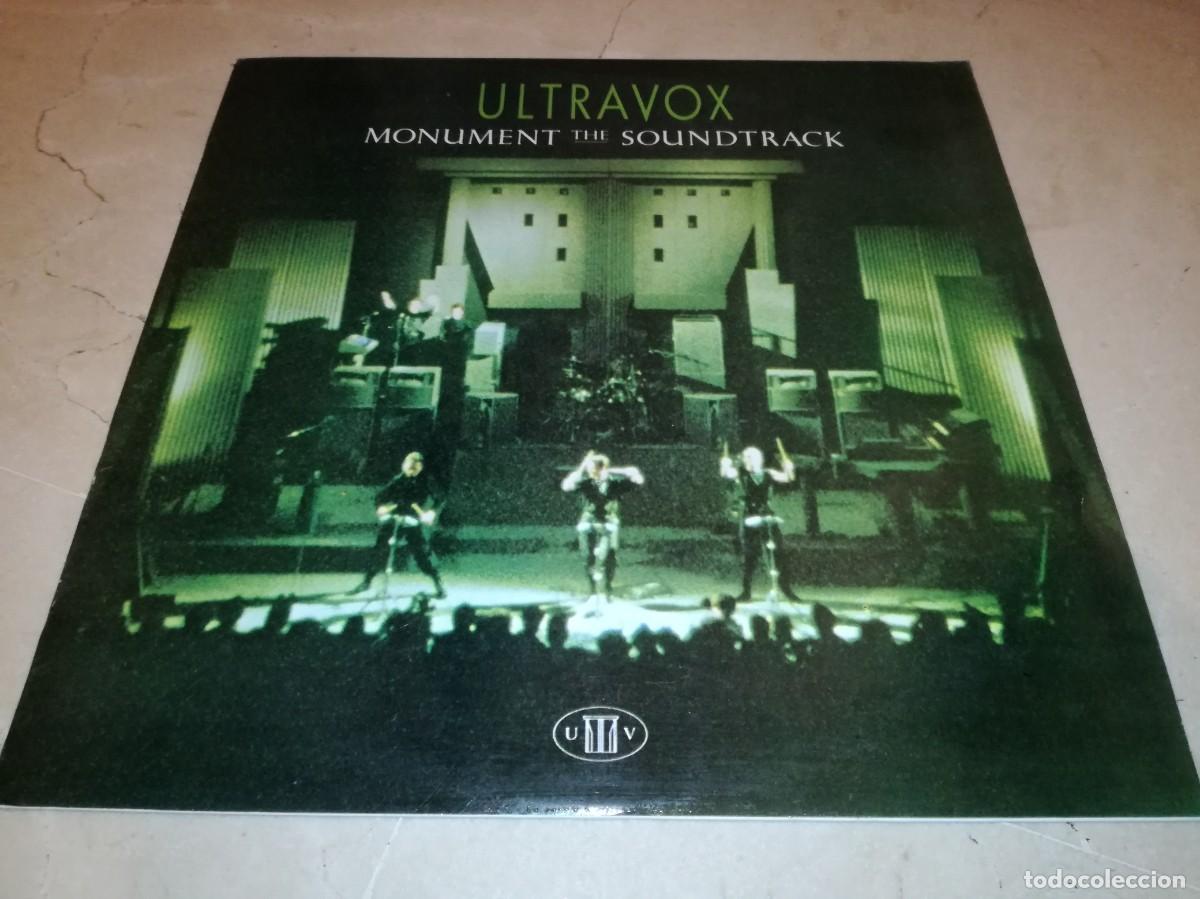 Discos de vinilo: ULTRAVOX-MONUMENT THE SOUNDTRACK-ORIGINAL ESPA&Ntilde;OL 1983-EN BUEN ESTADO