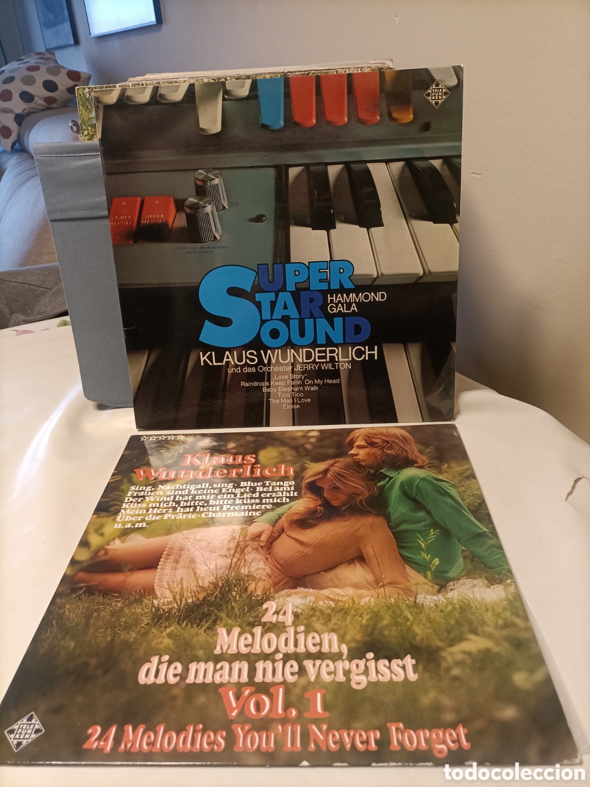 Discos de vinilo: 2 Vinilos 33 RPM, Klaus wunderlich