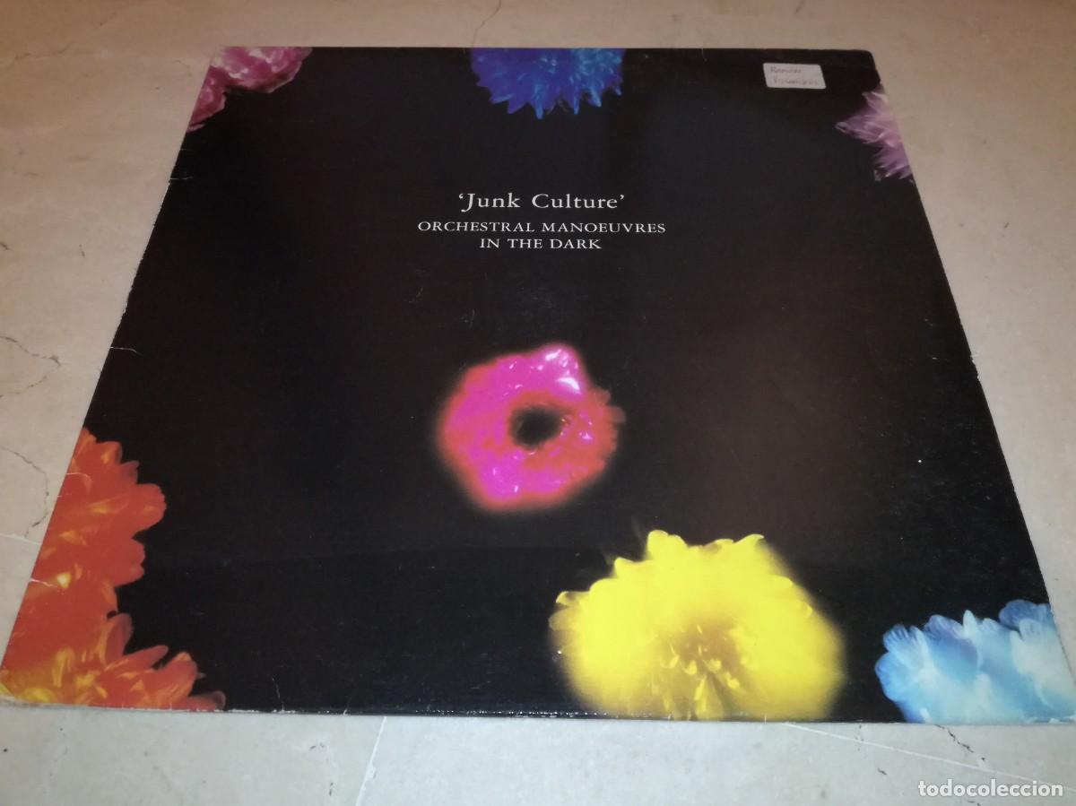 Discos de vinilo: ORCHESTRAL MANOEUVRES IN THE DARK-JUNK CULTURE-CONTIENE ENCARTE-ORIGINAL ESPA&Ntilde;OL 1984