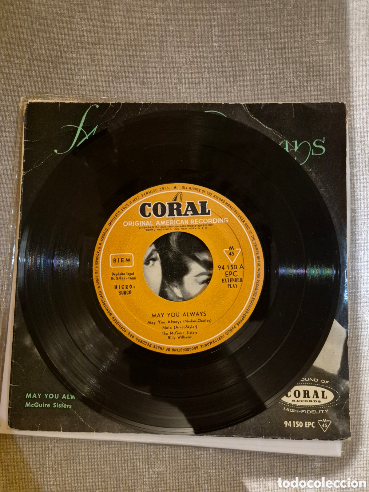 Discos de vinilo: Buddy Holly Ep Spain Compartido - Foto 3