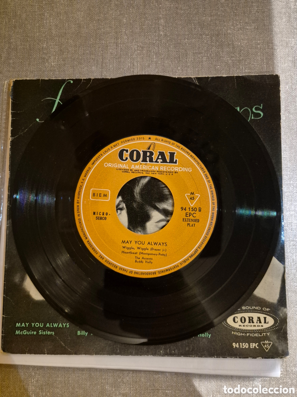 Discos de vinilo: Buddy Holly Ep Spain Compartido - Foto 4