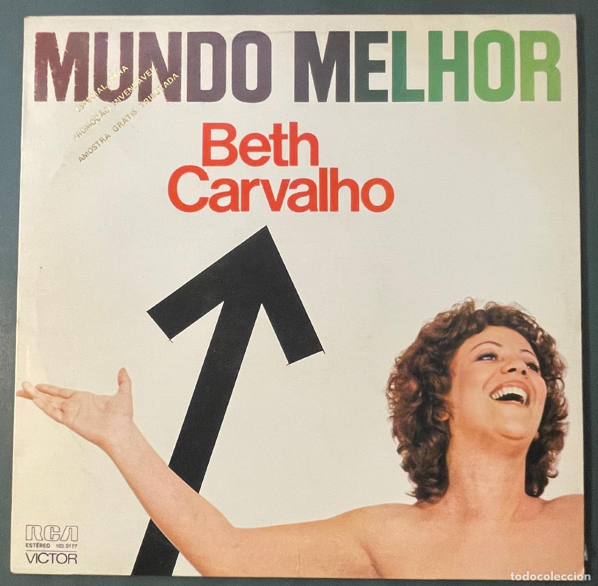 Discos de vinilo: BETH CARVALHO / MUNDO MELHOR / LP RCA 1976 / BRASIL