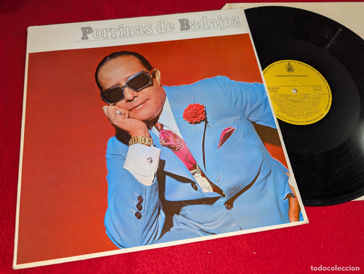 Discos de vinilo: PORRINAS DE BADAJOZ Porrinas de Badajoz LP 1986 Hispavox