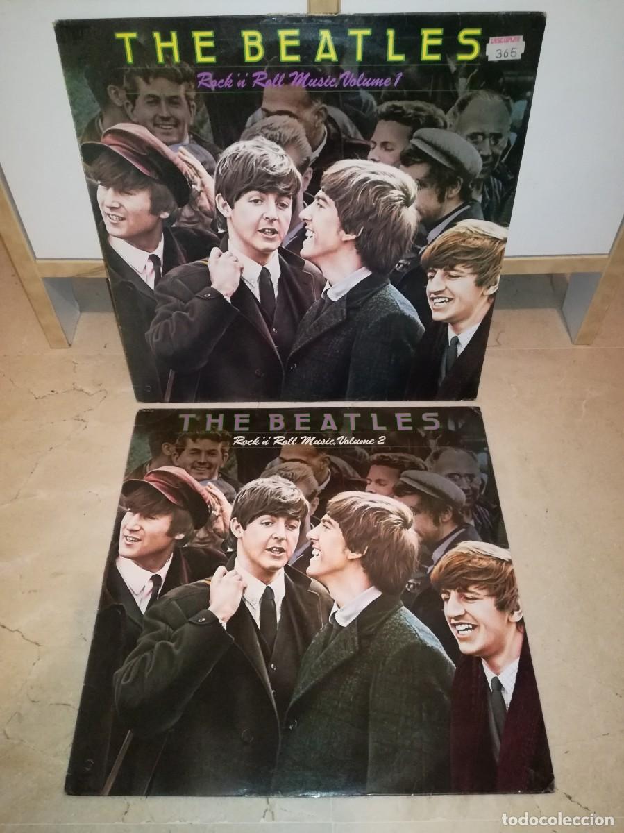 Discos de vinilo: THE BEATLES-ROCK &acute;N&acute; ROLL MUSIC VOLUME 1 Y 2-EDICIONES ORIGINALES ESPA&Ntilde;OLAS