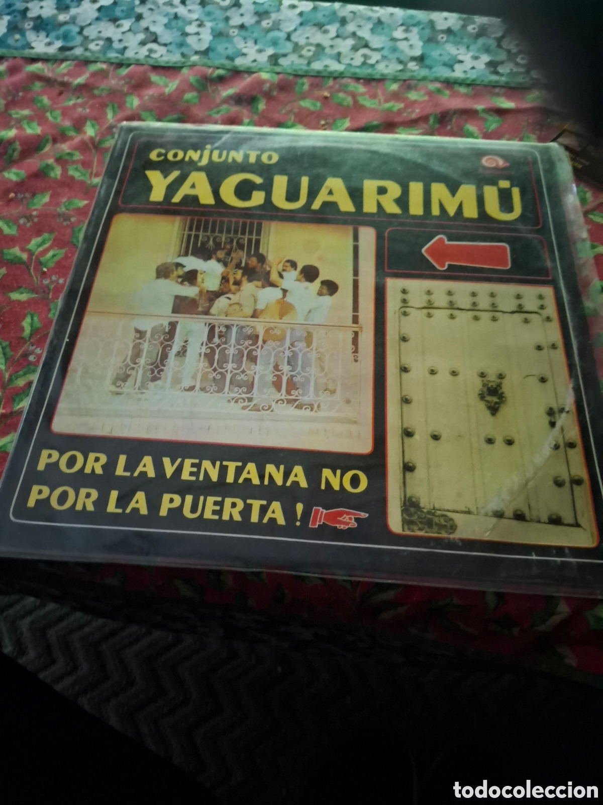Discos de vinilo: Conjunto Yaguarimu. 1987 egrem sifones por la ventana no por la puerta