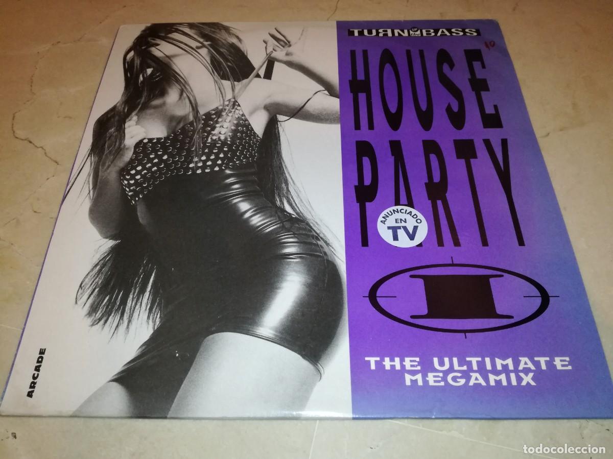 Discos de vinilo: HOUSE PARTY-THE ULTIMATE MEGAMIX-DOBLE LP-ORIGINAL 1992-VINILOS EN MUY BUEN ESTADO