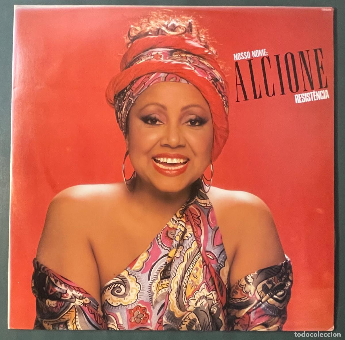 Dischi in vinile: ALCIONE / NOSSO NOME: RESISTENCIA / LP RCA 1987 / BRASIL
