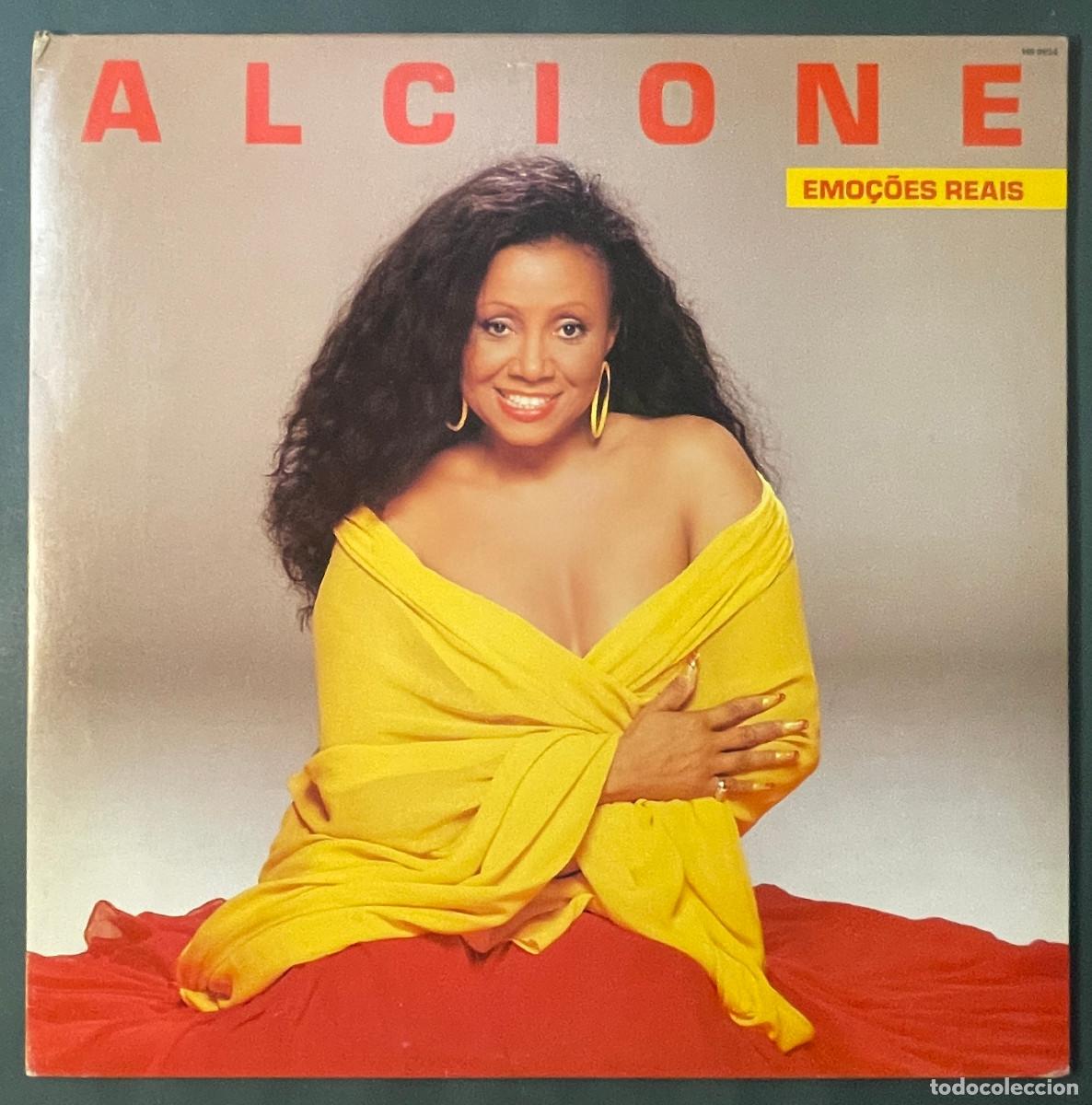 Dischi in vinile: ALCIONE / EMO&Ccedil;OES REAIS / LP RCA 1988 / BRASIL