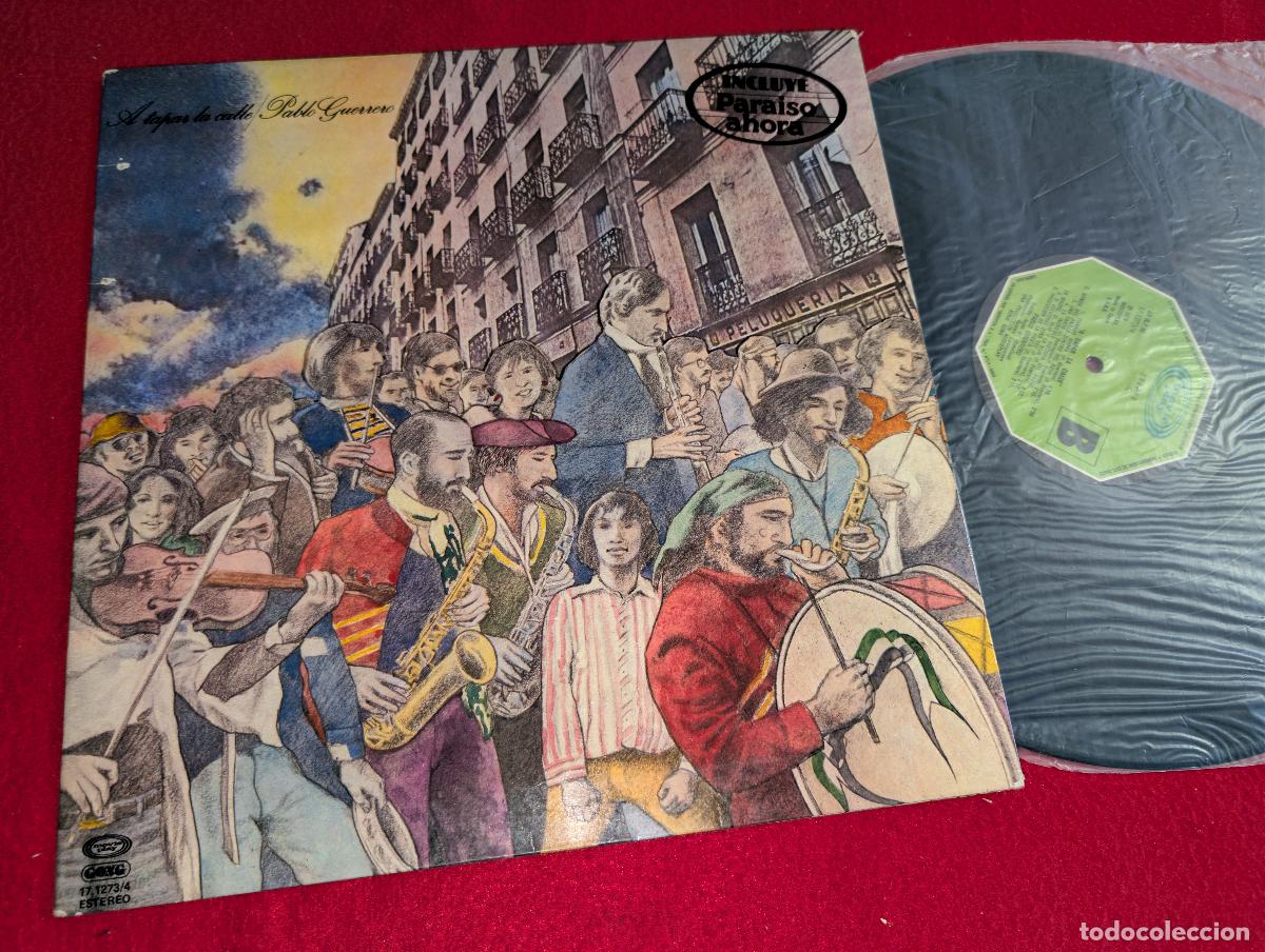 Discos de vinilo: PABLO GUERRERO A tapar la calle LP 1978 Movieplay GATEFOLD EXTREMADURA EX